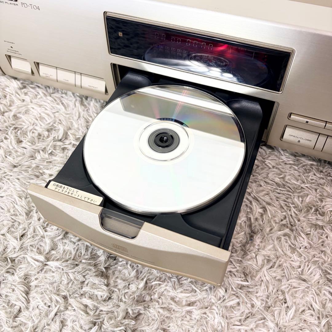 美品 パイオニア PD-T04 CDプレーヤー レガートリンク 動作品