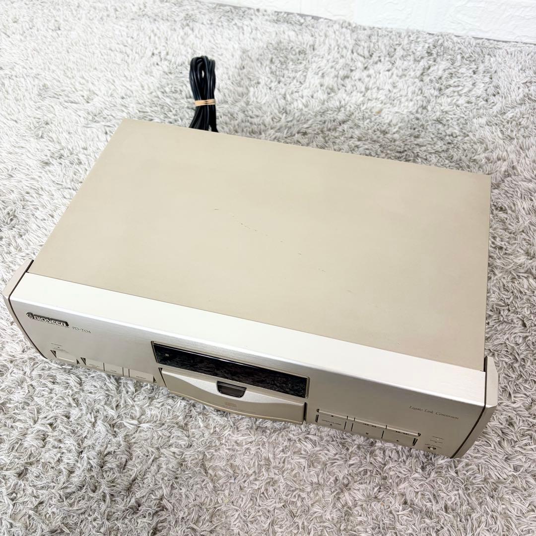 美品 パイオニア PD-T04 CDプレーヤー レガートリンク 動作品