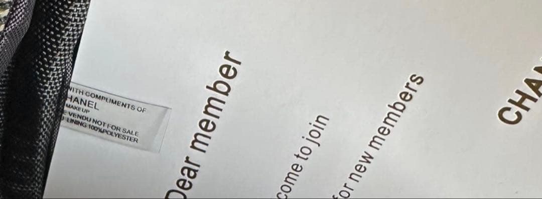 CHANEL MAKEUPシャネル　バックパック　リュック　ノベルティ