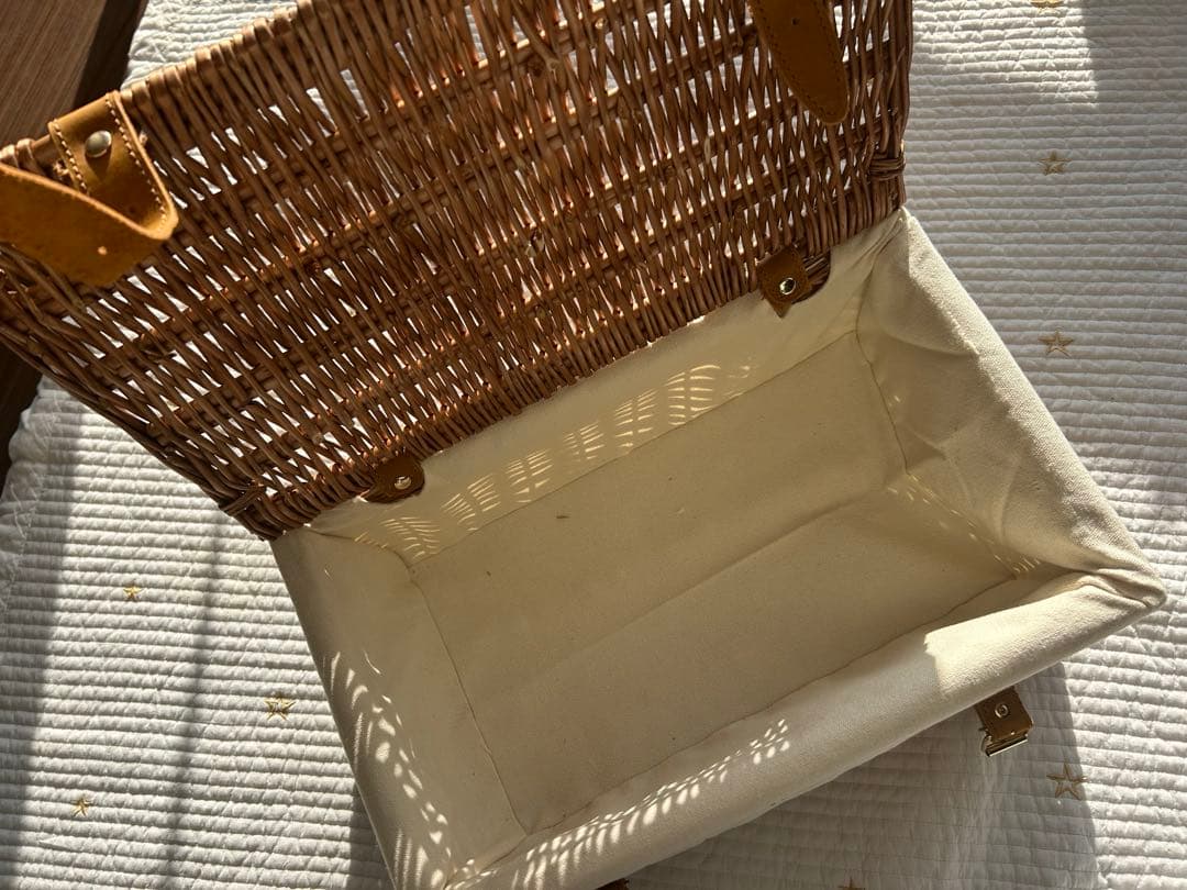 最新　Harrods 蓋付きバスケット