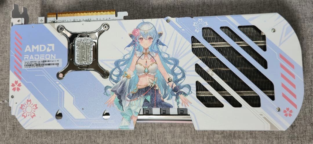 RADEON RX 9070XT　YESTON 櫻瞳水着