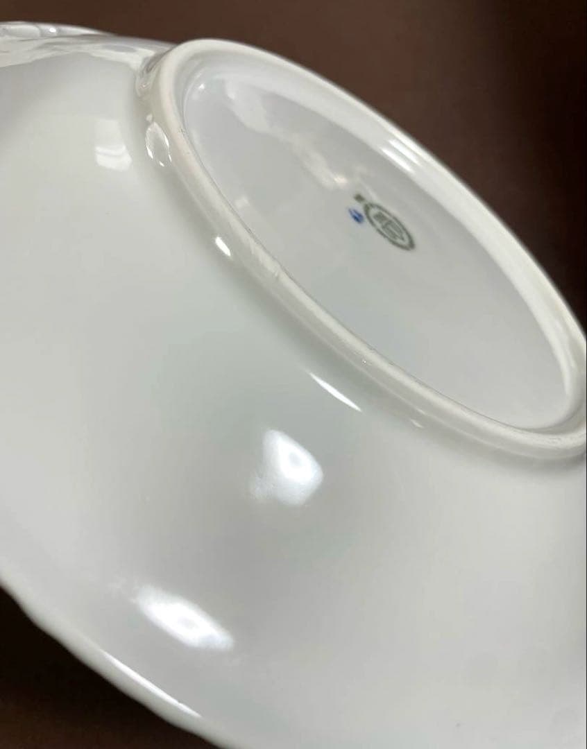 超稀少アンティークダブルネームロイヤルコペンハーゲン×B&G304魚取っ手皿レア