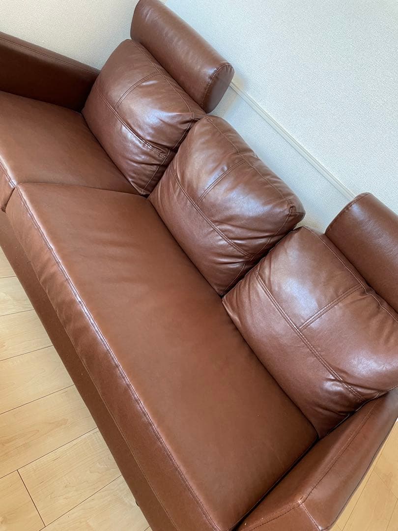 最終値下げ！カウチソファ　3人掛け