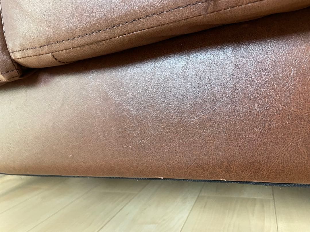 最終値下げ！カウチソファ　3人掛け