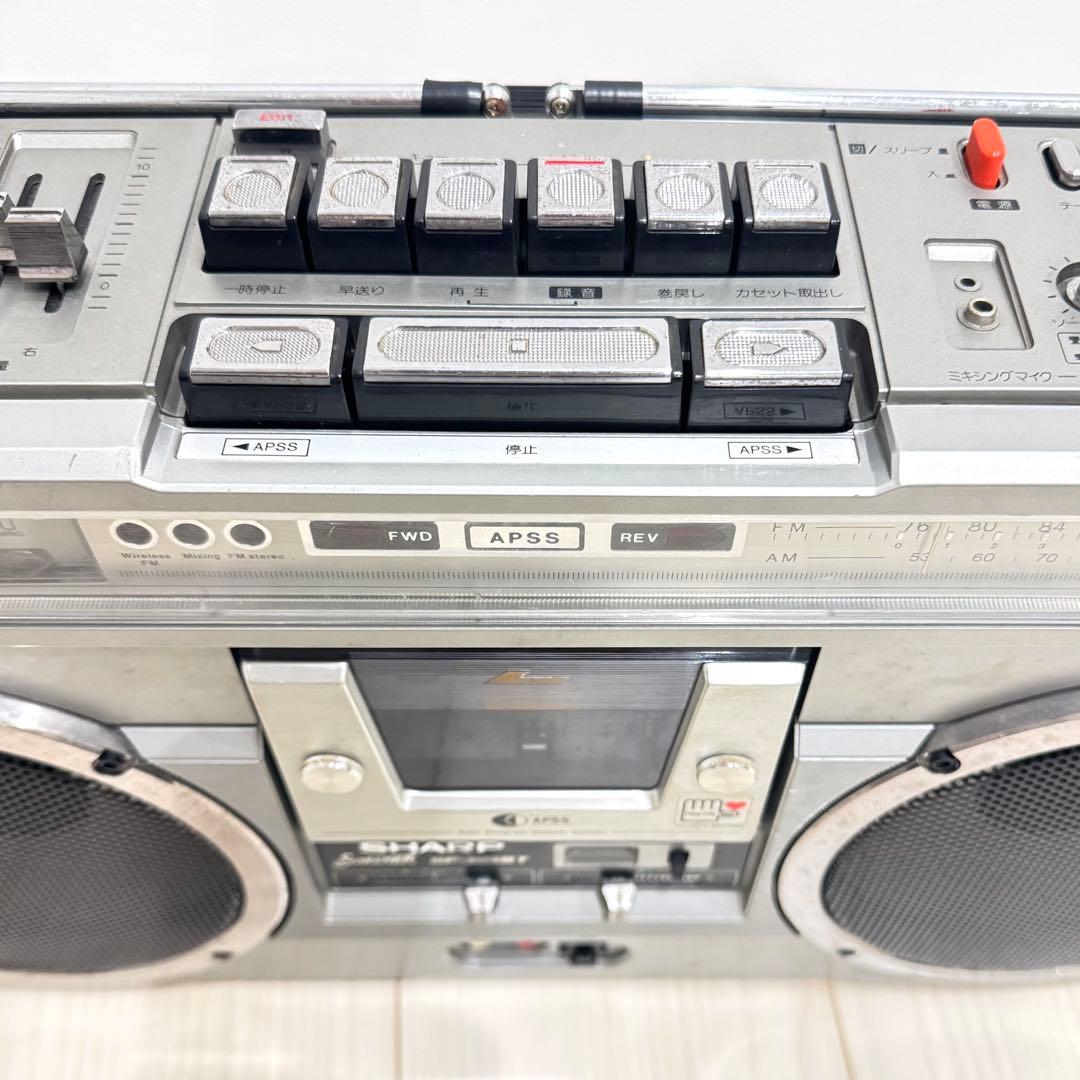 【希少】 SHARP シャープ　GF-305ST ラジカセ　動作確認済み