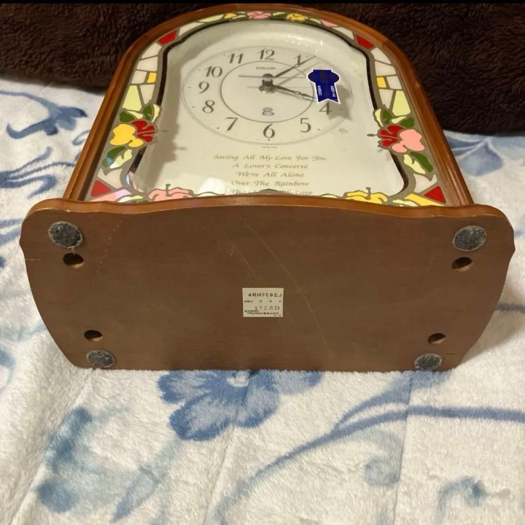 Smallworld EMUAIR 4RH759EJ メロディ時計　置き時計