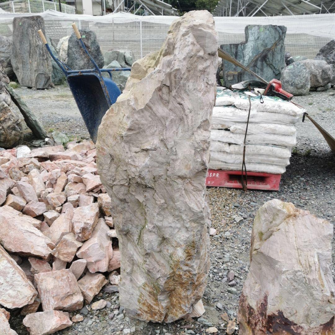 新潟産　桜石　300　庭石　鑑賞石　石　庭　ガーデニング　置物　オブジェ