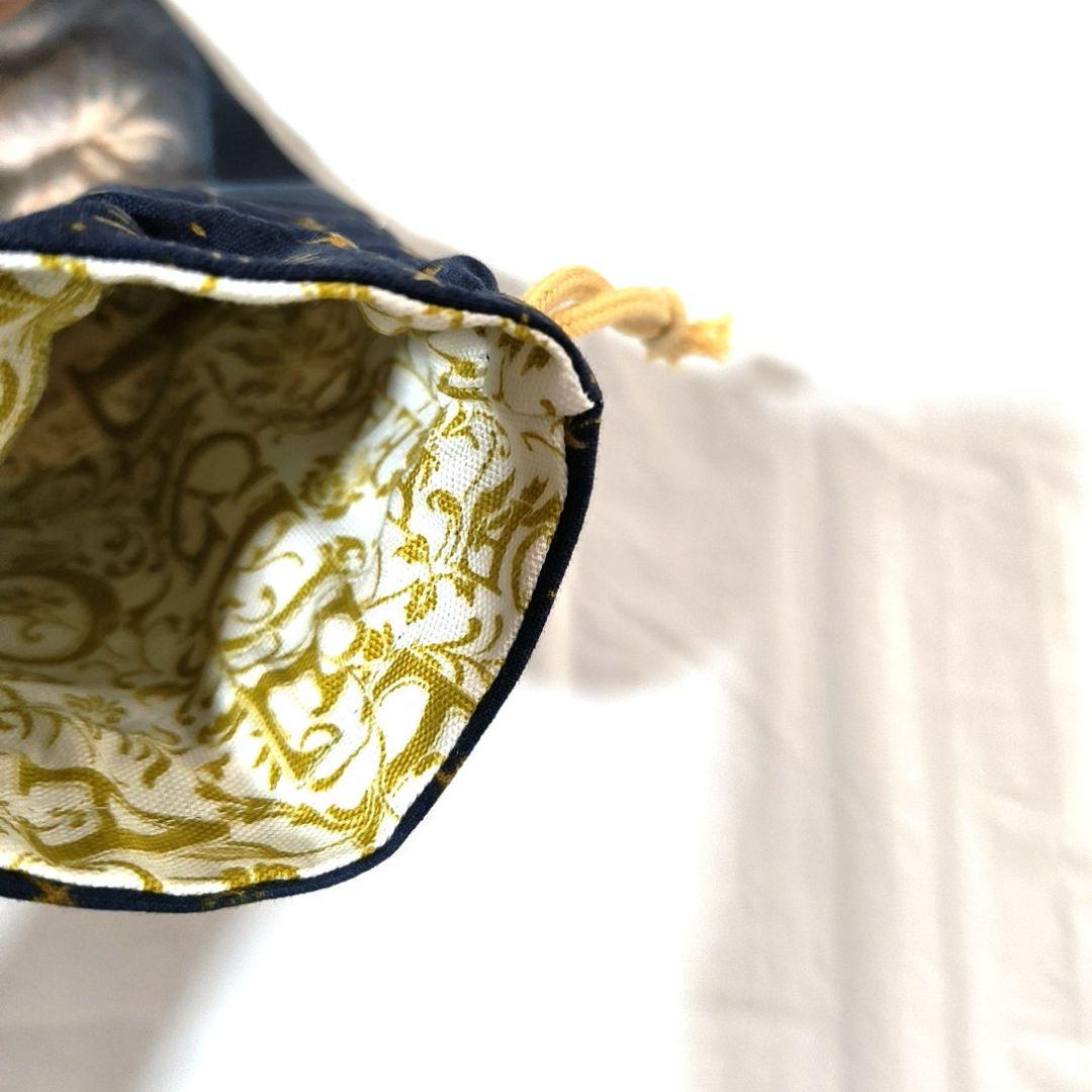 Yourelia様】ハンドメイドオーダー★犬&インコ★ハンカチ&フリル巾着袋6点