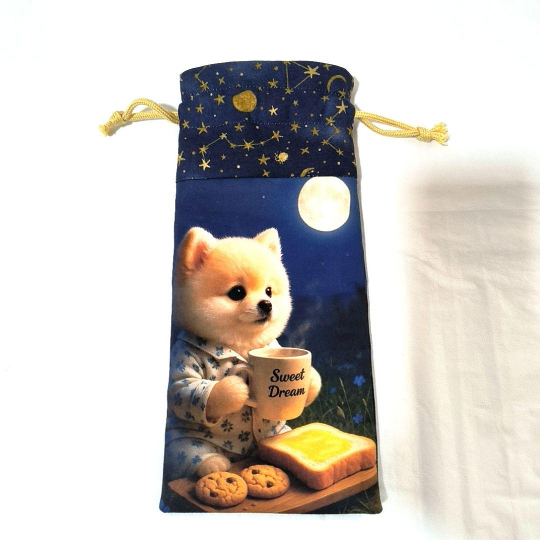 Yourelia様】ハンドメイドオーダー★犬&インコ★ハンカチ&フリル巾着袋6点