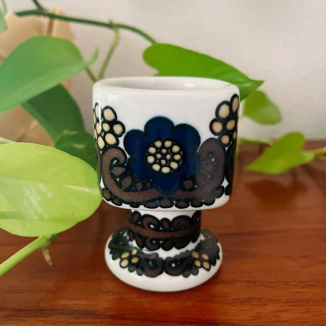 【1980年｜美品】ARABIA カレワラ エッグカップ★北欧 食器 アラビア