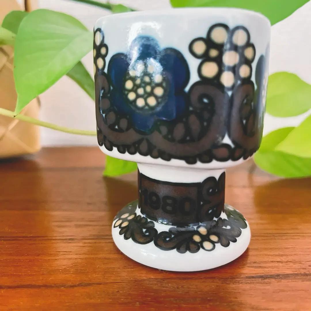 【1980年｜美品】ARABIA カレワラ エッグカップ★北欧 食器 アラビア