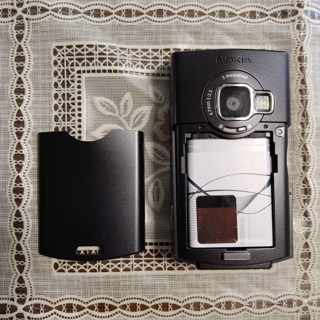 NOKIA 音楽プレーヤー搭載携帯電話『N80』純正バッテリー付 フィンランド製