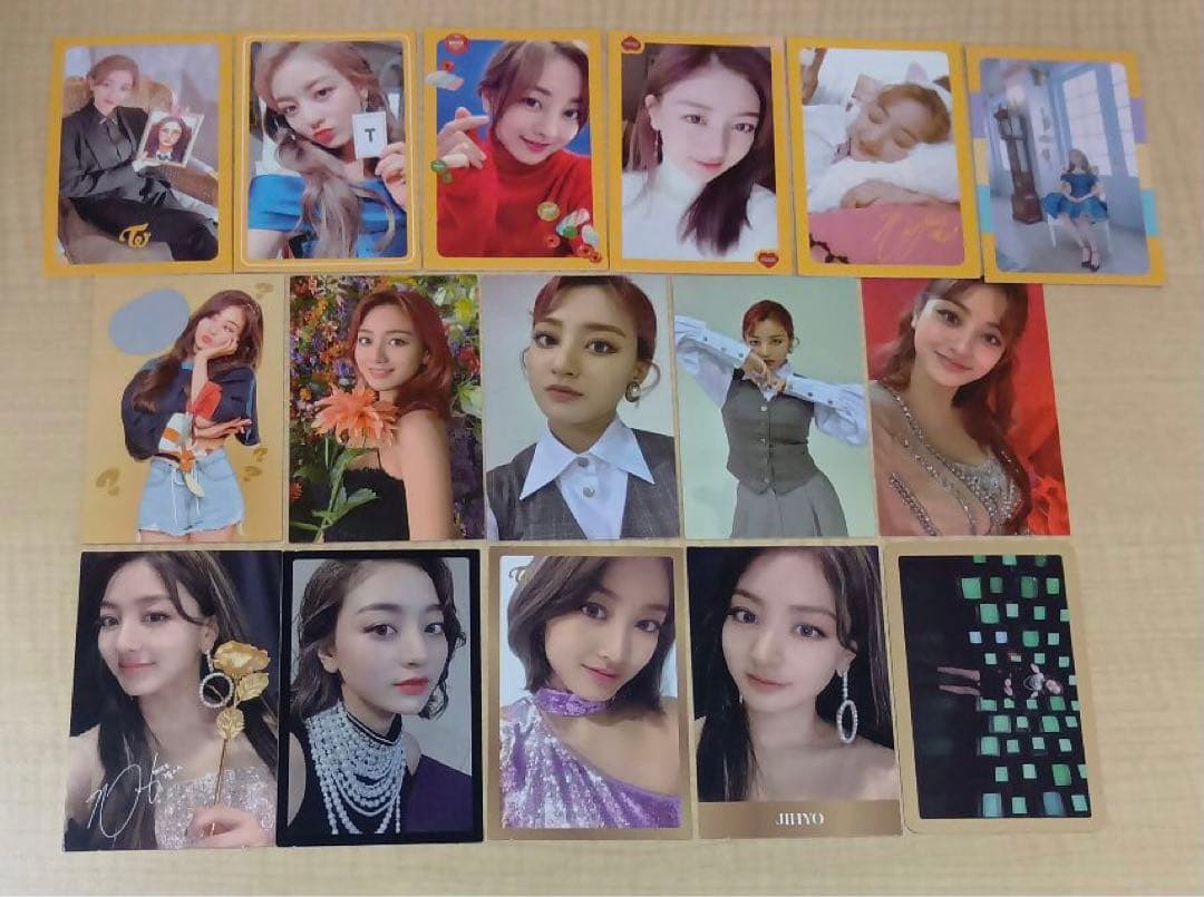 ❶ TWICE ジヒョ トレカ 46枚 まとめ売り