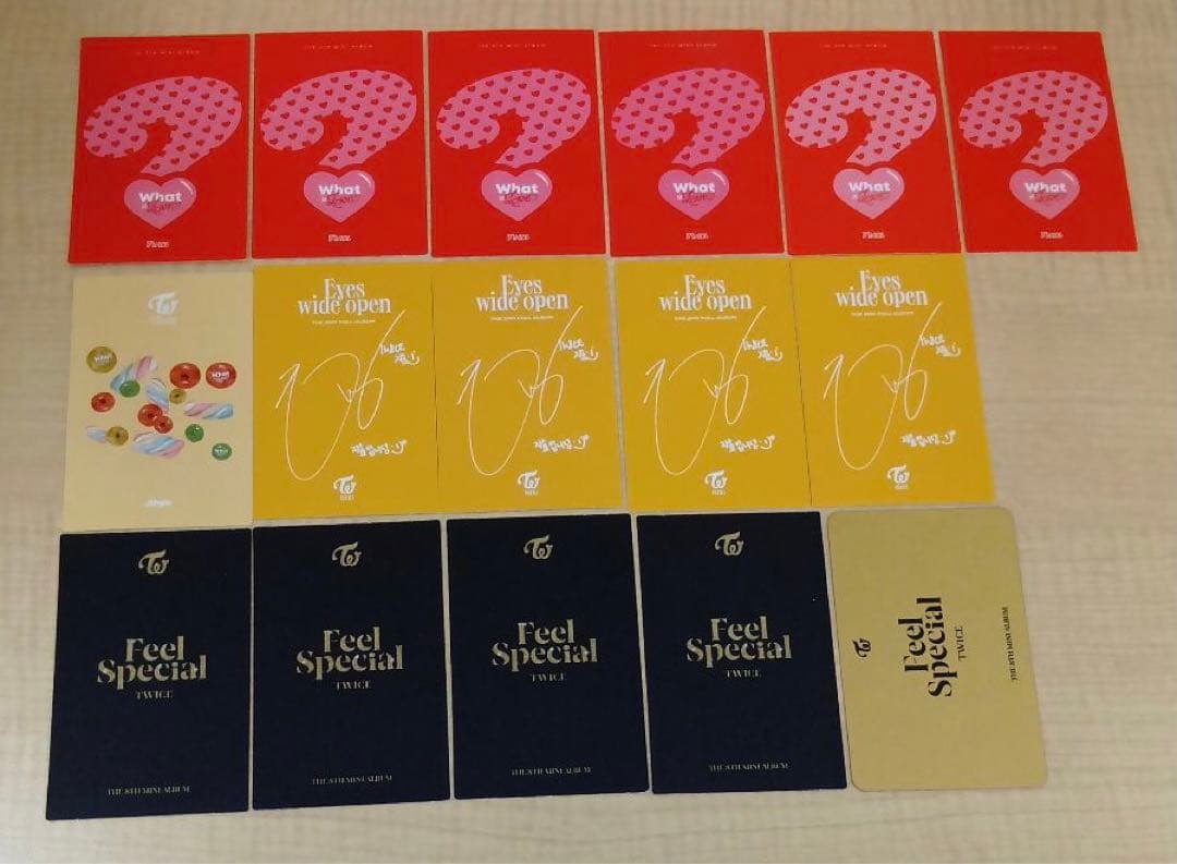 ❶ TWICE ジヒョ トレカ 46枚 まとめ売り