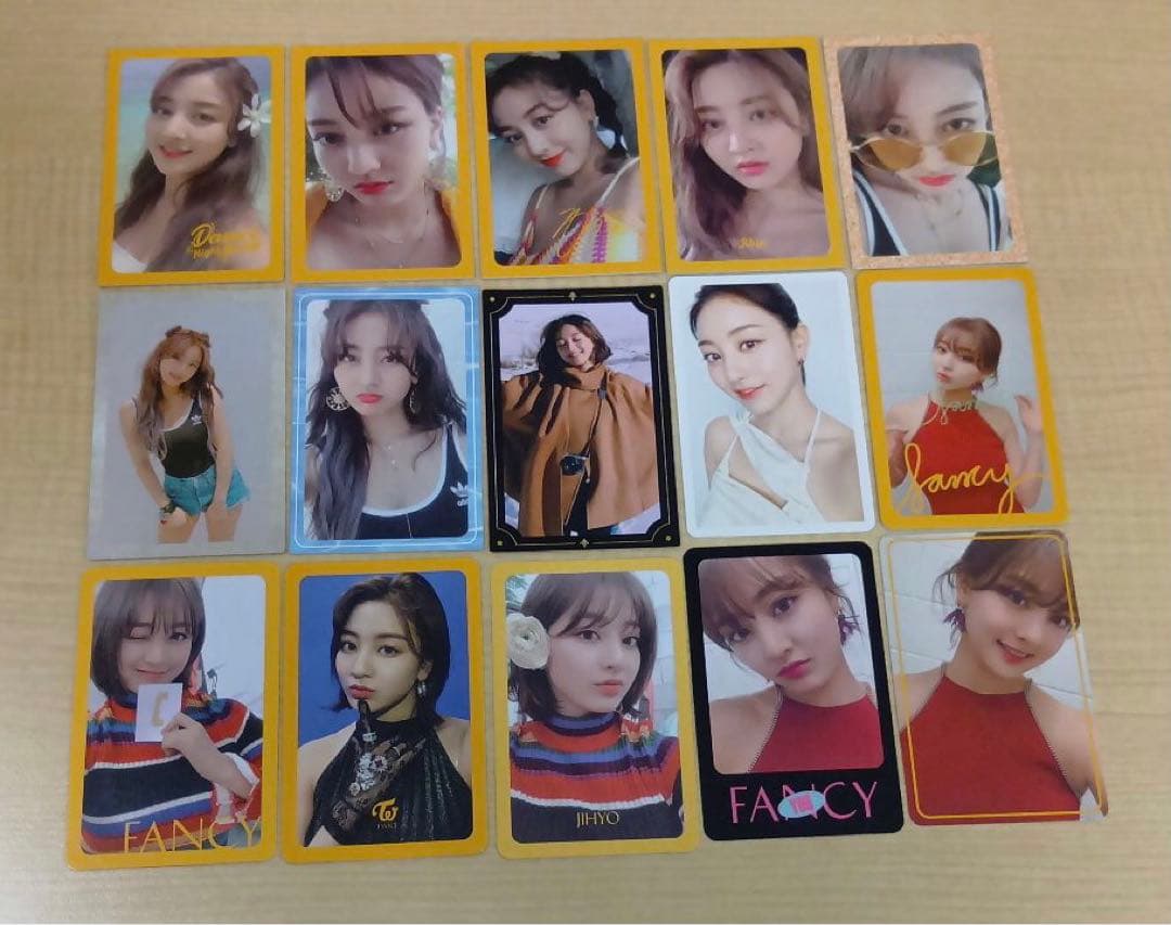 ❶ TWICE ジヒョ トレカ 46枚 まとめ売り