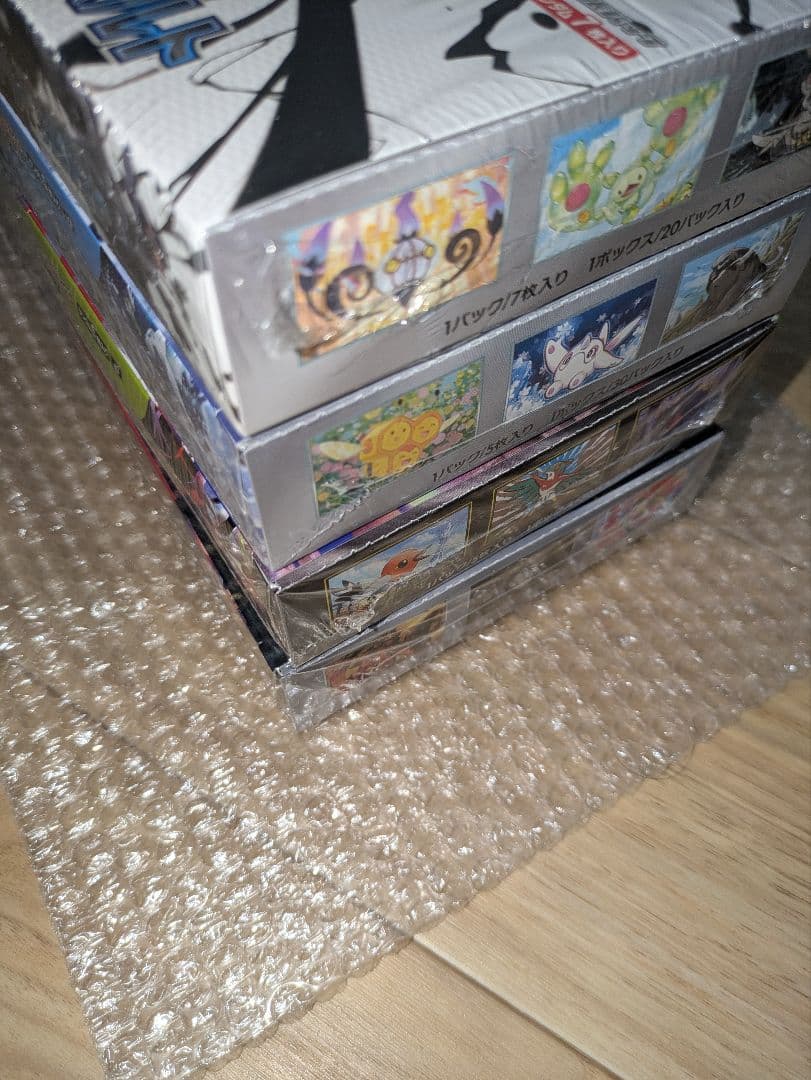 ポケモンカード　シュリンク付き　box　まとめ売り　5BOX