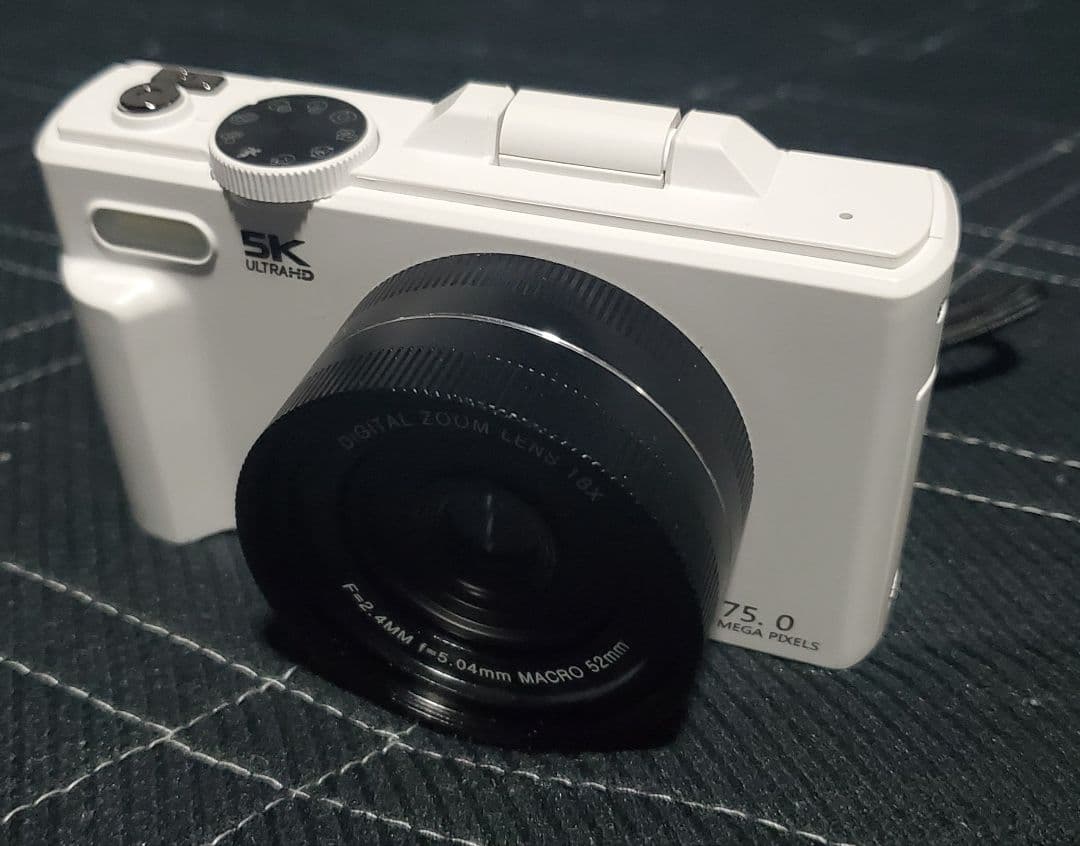 【ほぼ未使用】Aimike スマホに送れる デジタルカメラ 5K