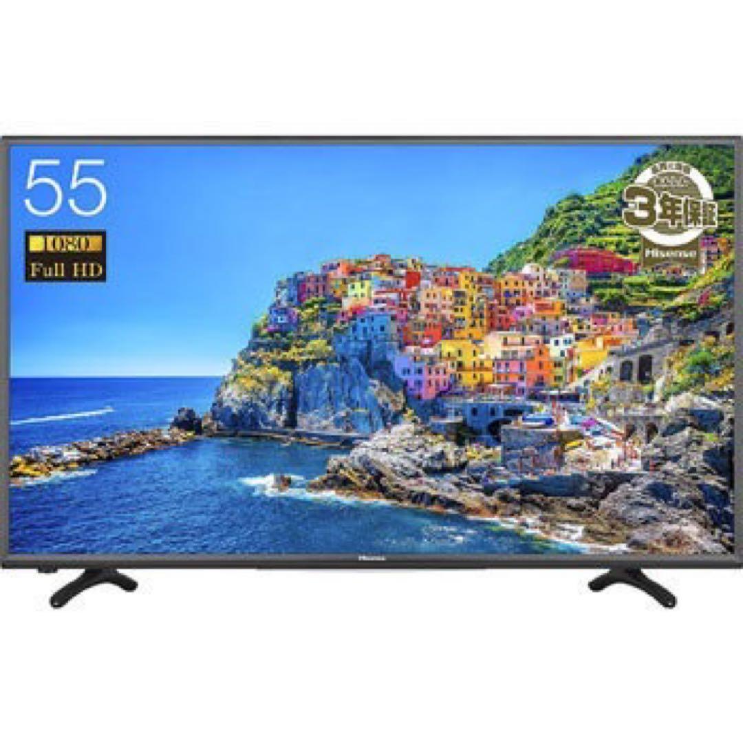 ※ジャンク品※ ハイセンスHJ55K3120 [55インチ]