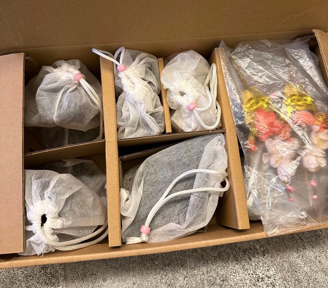 お雛道具揃 木製 35号 しだれ桜 三段飾り