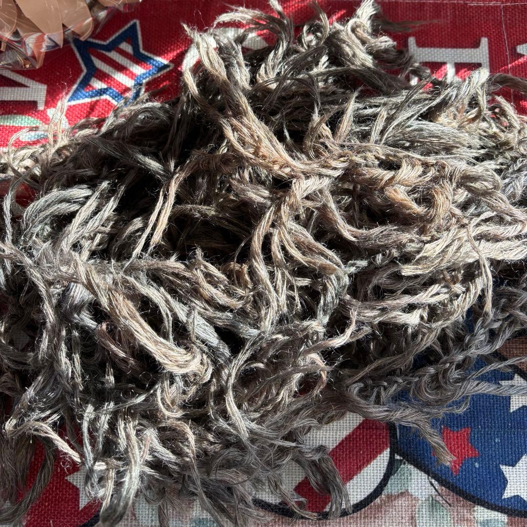 超もしゃもしゃ糸　　さゆり染め