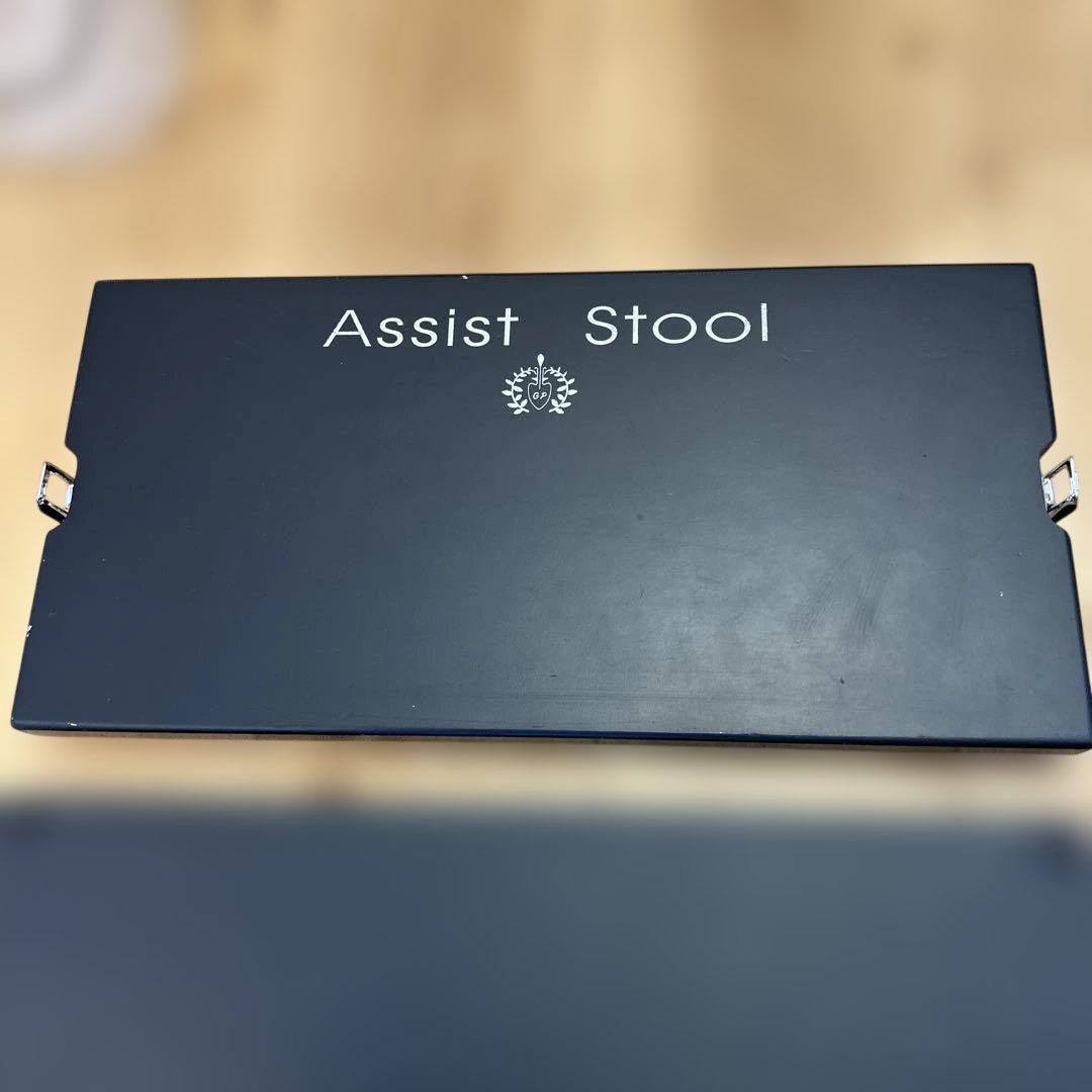 ピアノ補助台　吉澤peacock黒アシストスツール