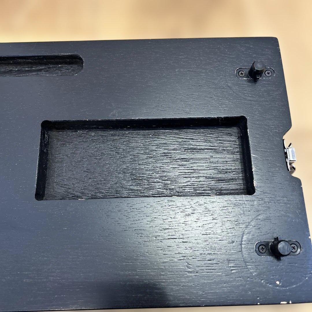 ピアノ補助台　吉澤peacock黒アシストスツール