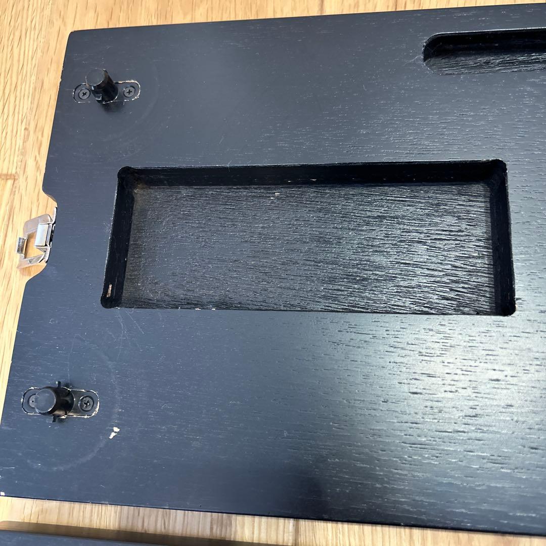 ピアノ補助台　吉澤peacock黒アシストスツール