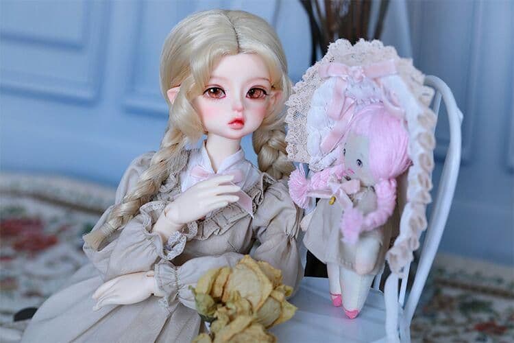 TY18 bjd 1/4 ドール本体 Uki　球体関節人形 ハンドメイド