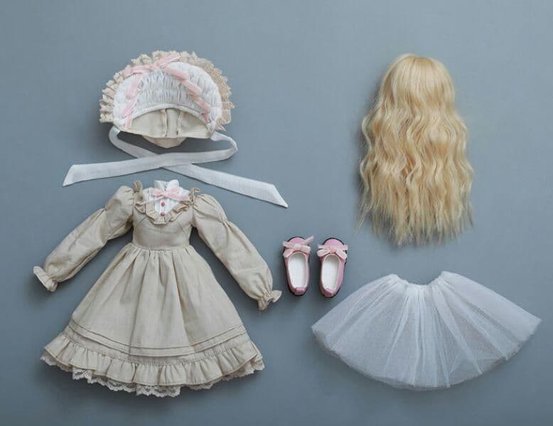 TY18 bjd 1/4 ドール本体 Uki　球体関節人形 ハンドメイド