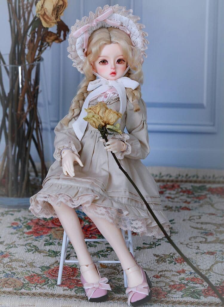 TY18 bjd 1/4 ドール本体 Uki　球体関節人形 ハンドメイド