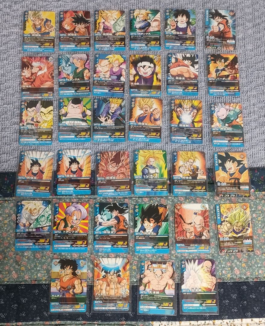 ドラゴンボールデータカードダス　138枚