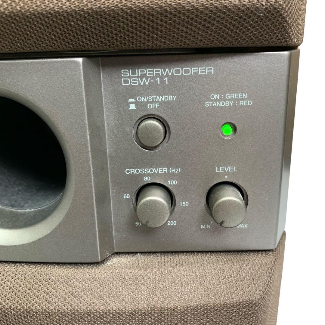 【動作良好品】DENON スーパーウーハー DSW-11 サブウーファー