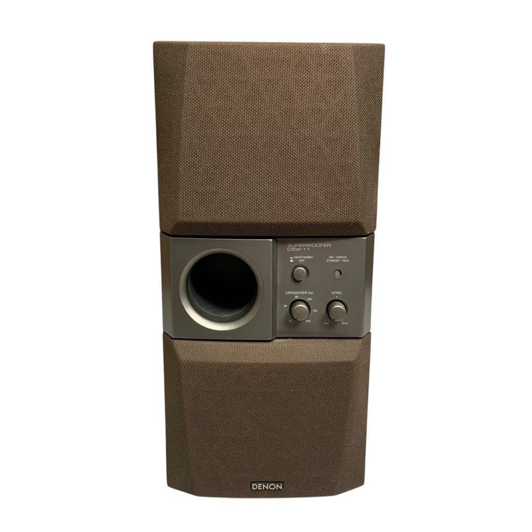 【動作良好品】DENON スーパーウーハー DSW-11 サブウーファー