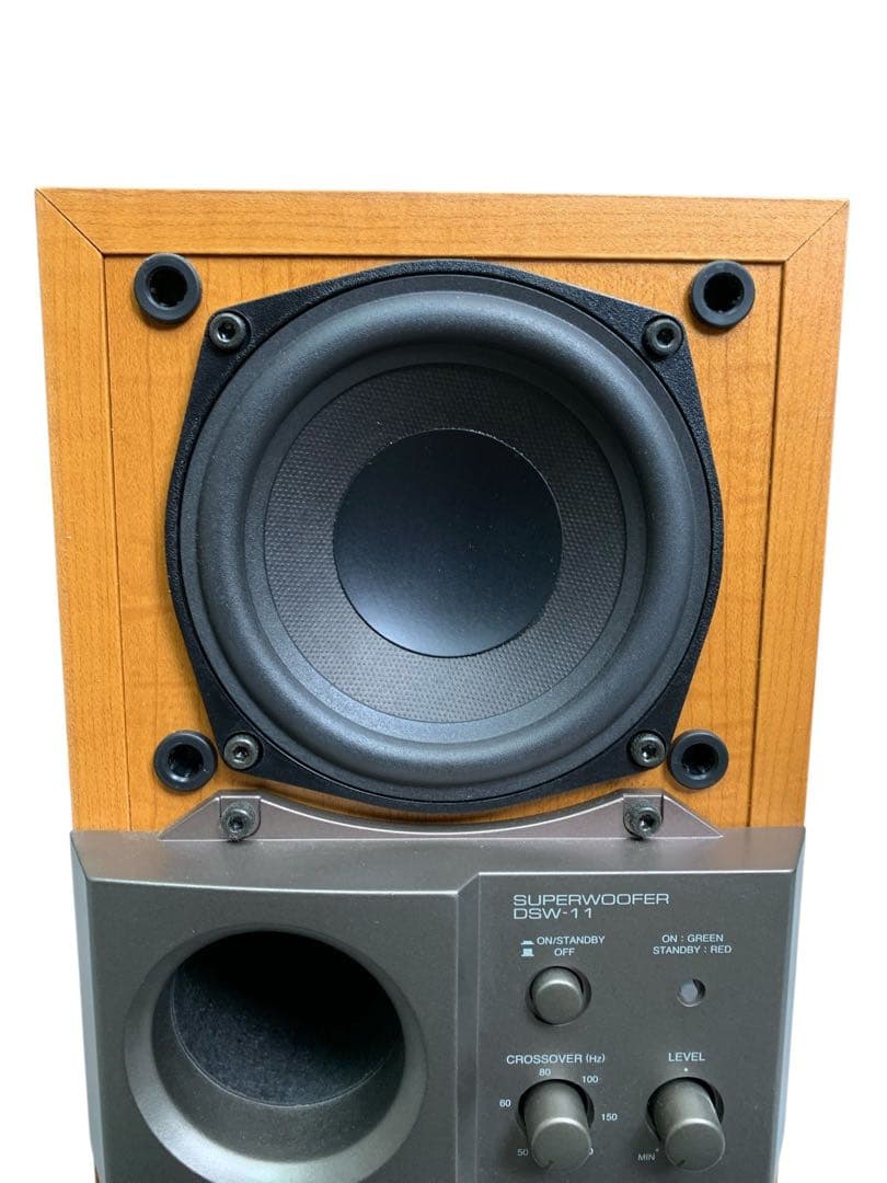 【動作良好品】DENON スーパーウーハー DSW-11 サブウーファー