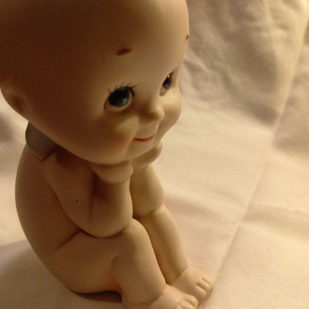 ♥くりくりお目目が可愛いヴィンテージ　ビスクドール　キューピーD ミニョネット