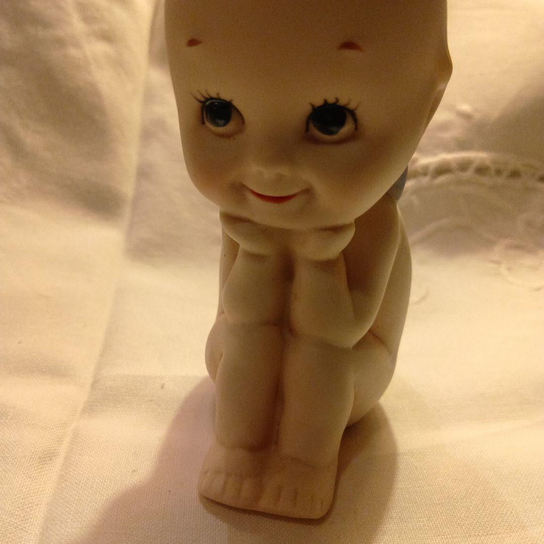 ♥くりくりお目目が可愛いヴィンテージ　ビスクドール　キューピーD ミニョネット