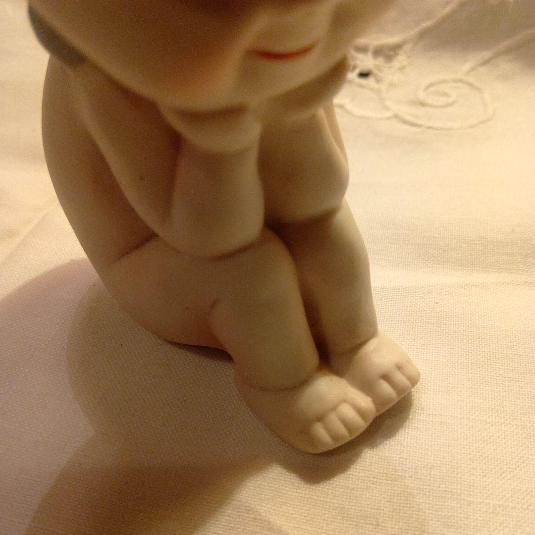 ♥くりくりお目目が可愛いヴィンテージ　ビスクドール　キューピーD ミニョネット