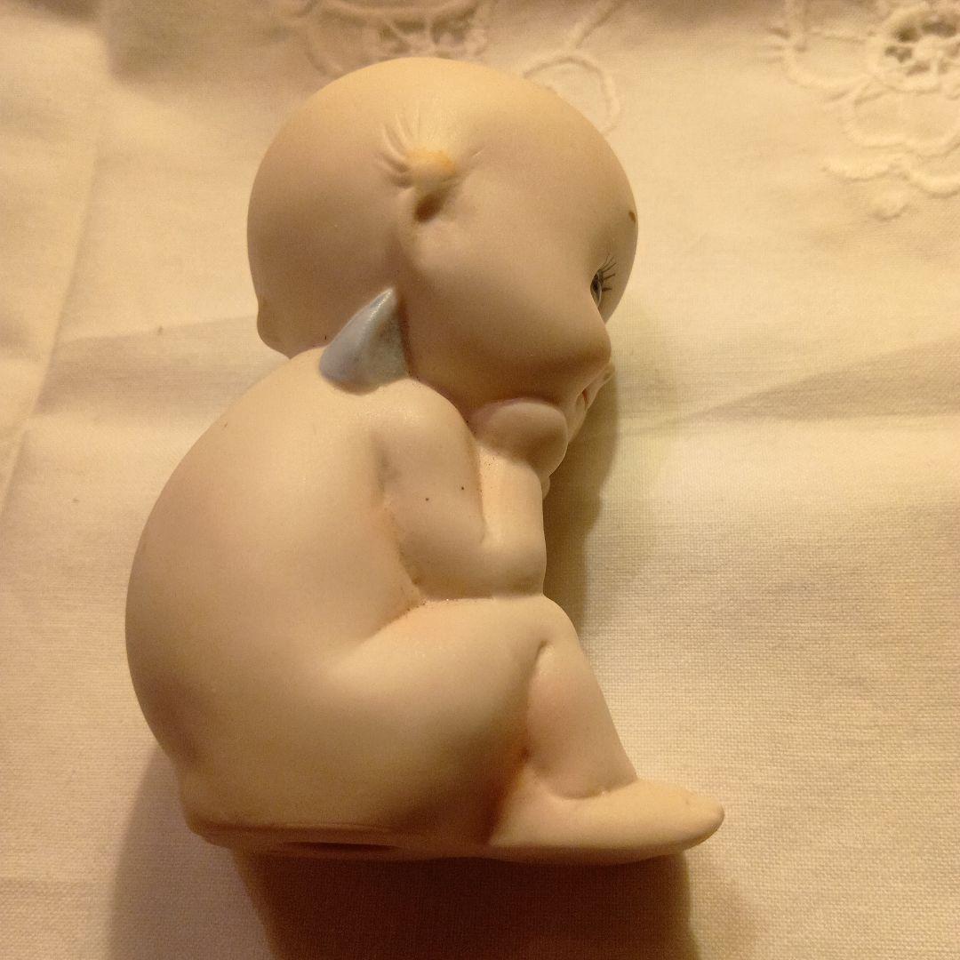 ♥くりくりお目目が可愛いヴィンテージ　ビスクドール　キューピーD ミニョネット