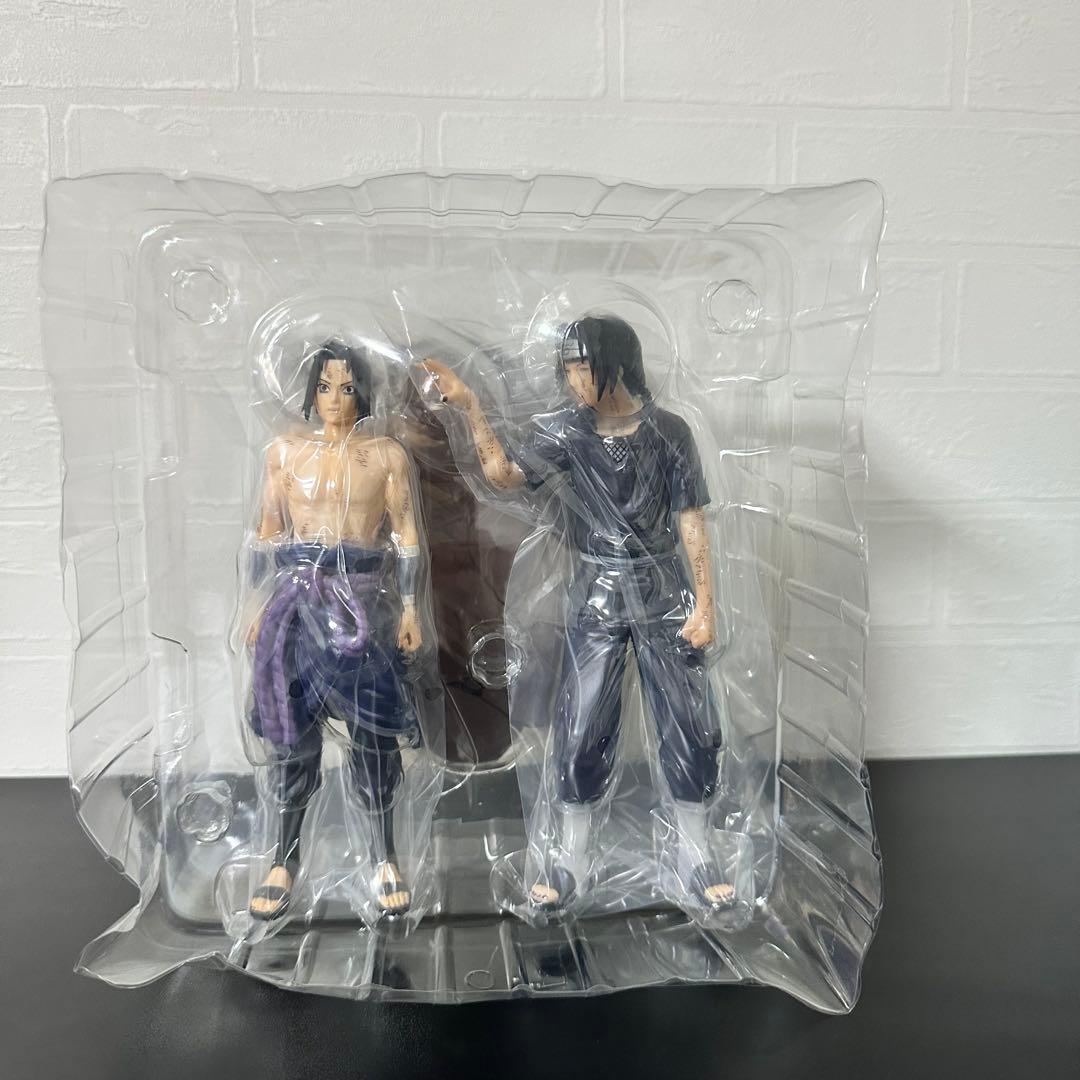 一番くじ NARUTO 心を写す赤き瞳 ラストワン賞 うちはサスケ＆うちはイタチ