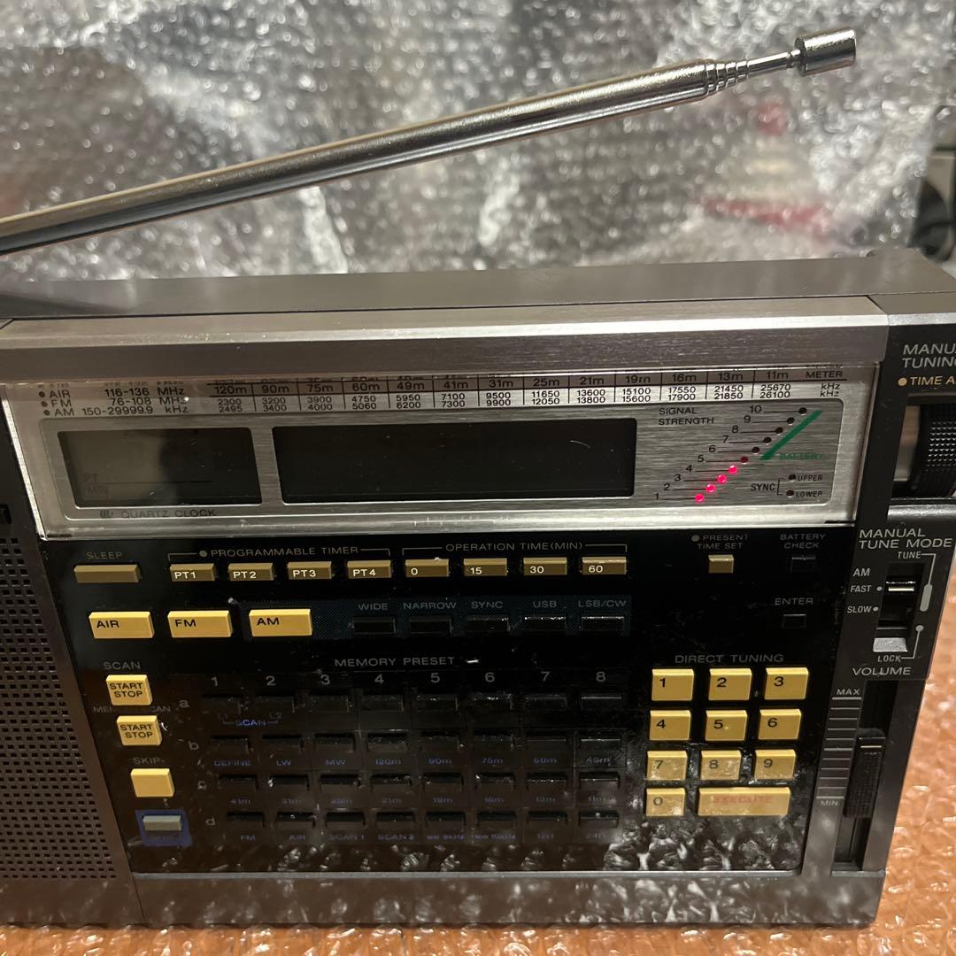 SONY ICF-2001D FM/AMラジオ　要修理必要⁉︎