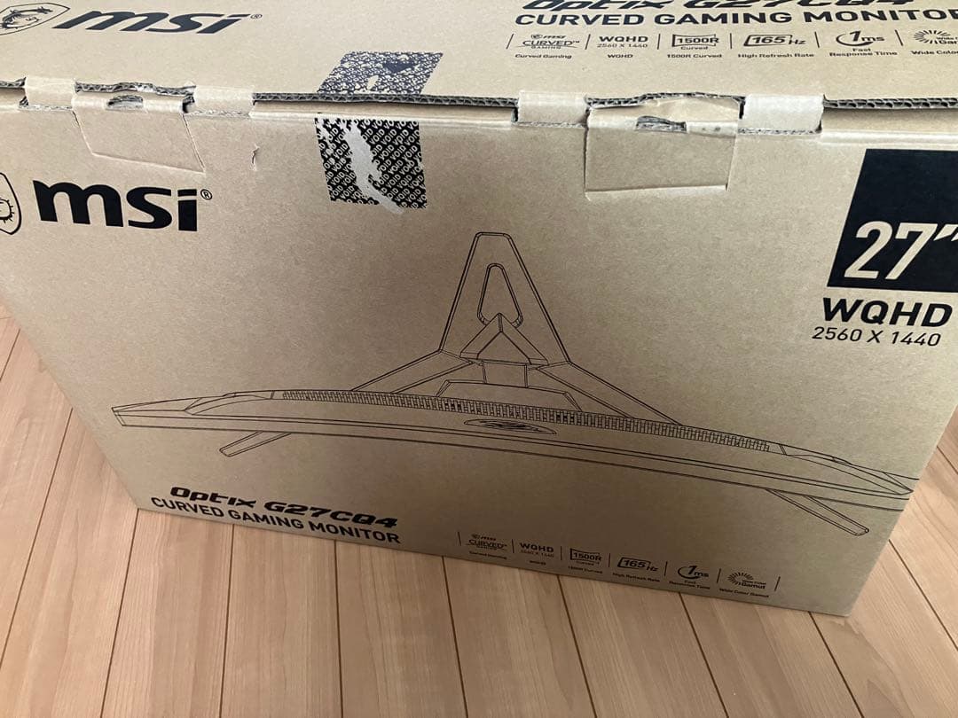 MSI Optix G27CQ4 27インチ ゲーミングモニター