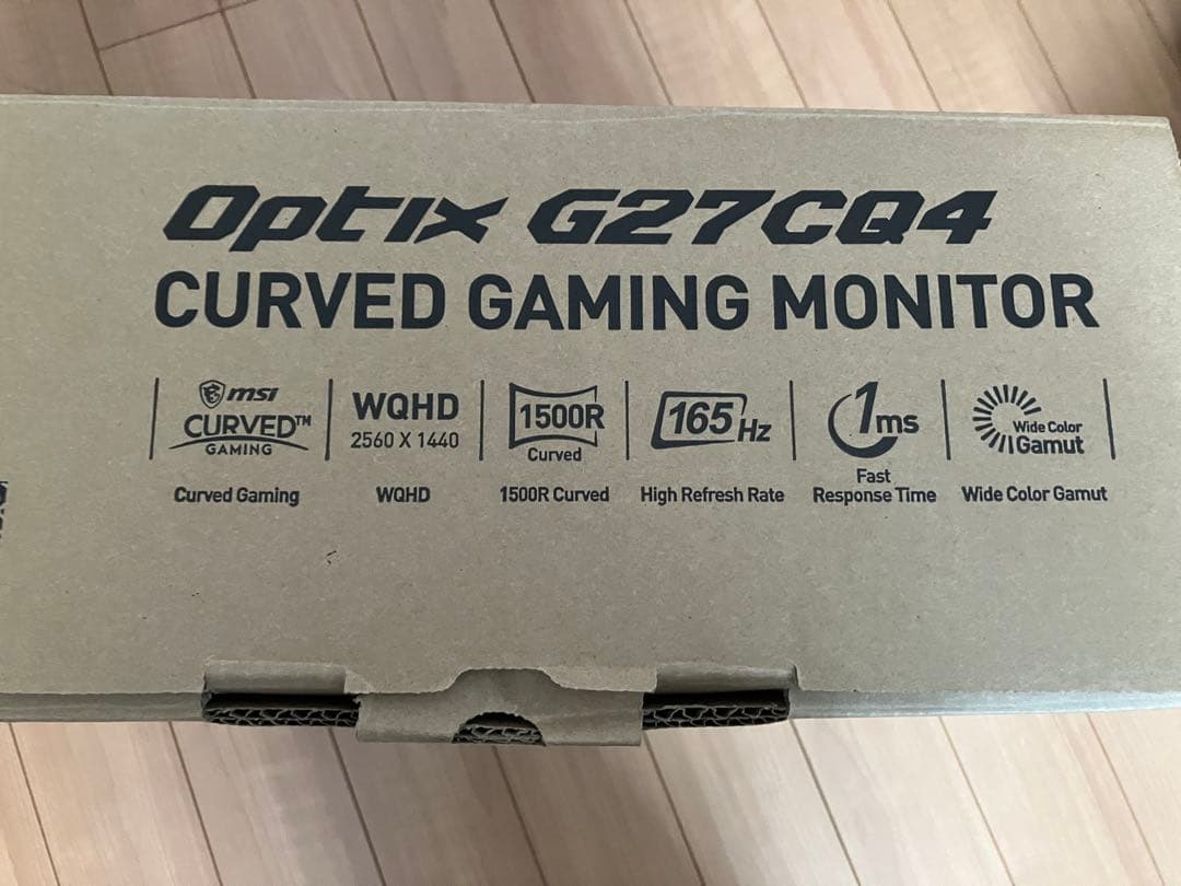 MSI Optix G27CQ4 27インチ ゲーミングモニター