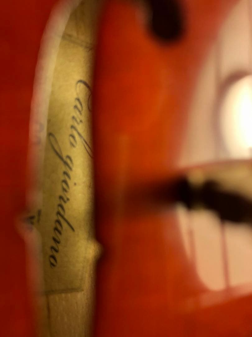 【駒&魂柱調整済】カルロジョルダーノ分数バイオリンVS1 1/16 2009