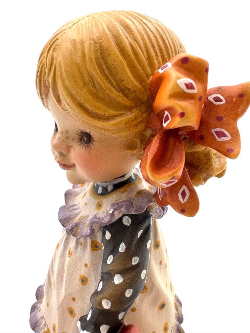 希少　ANRIアンリ　サラ・ケイ【Let’s Play】木彫り人形約16.5cm