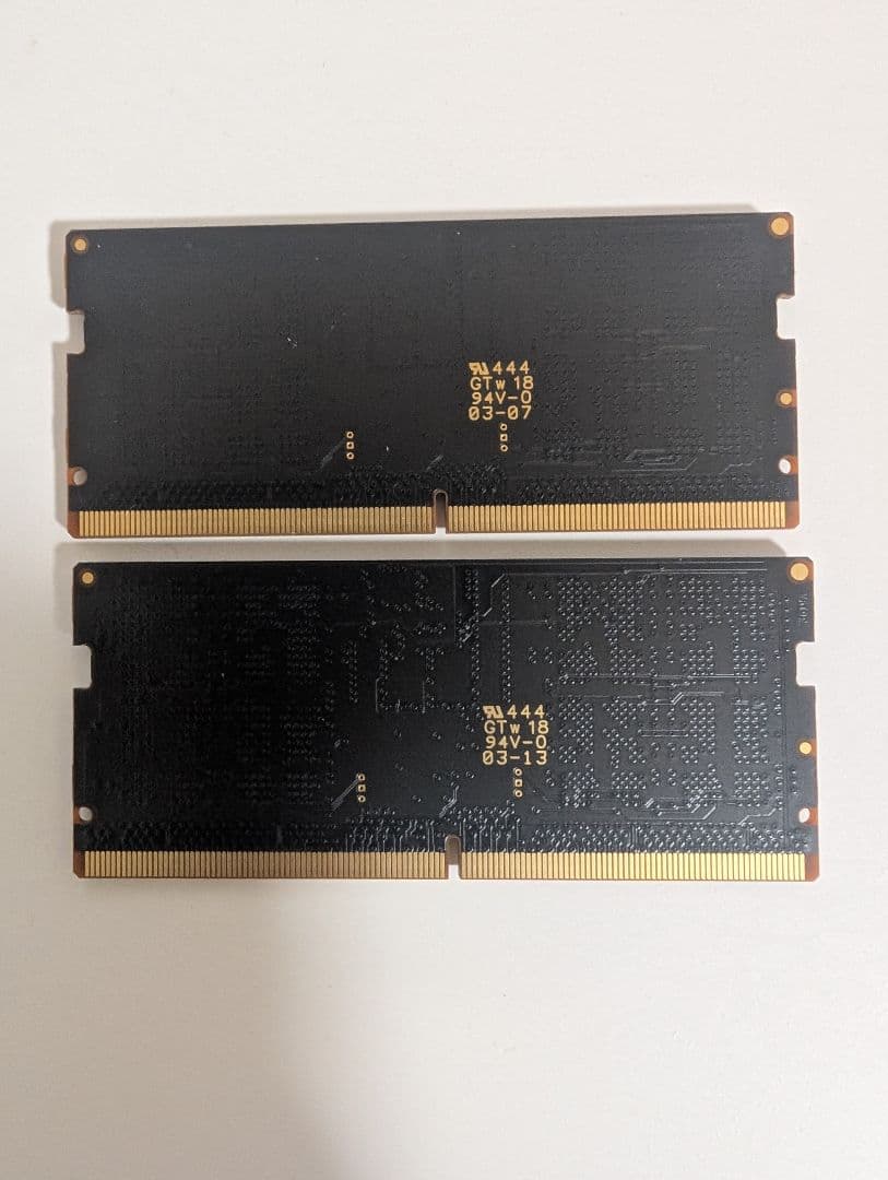 Crucial 32GB(16GB×2) DDR5 4800　ノートPC