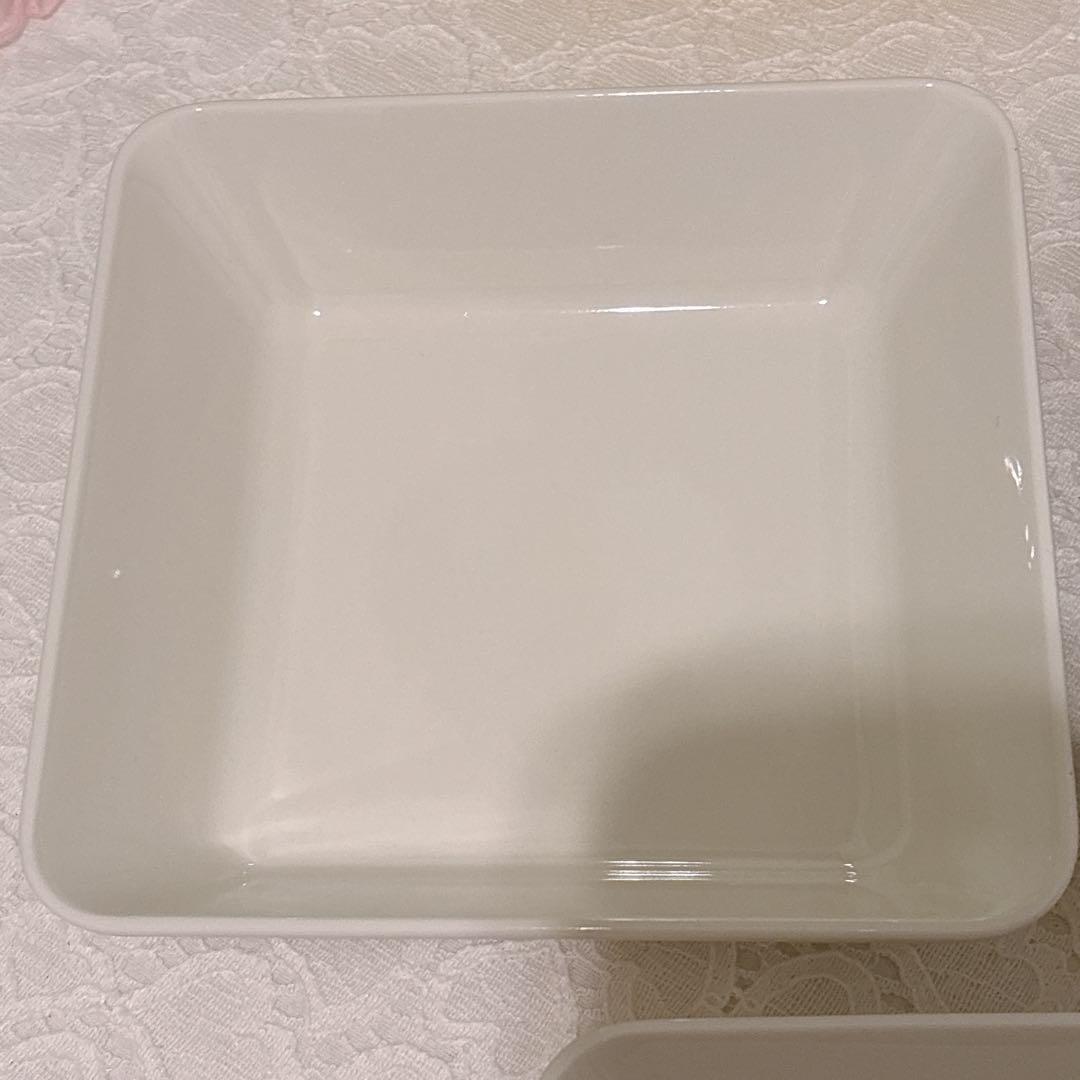 未使用品 イッタラ ティーマ スクエアプレート ホワイト スクエア