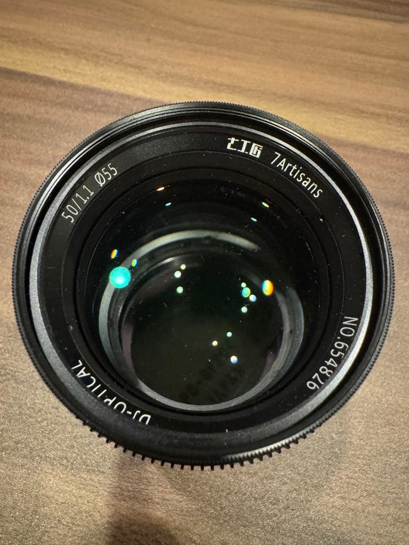 7artisans 50mm F1.1 [ブラック] ライカMマウント　七工匠