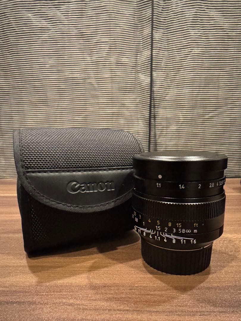 7artisans 50mm F1.1 [ブラック] ライカMマウント　七工匠
