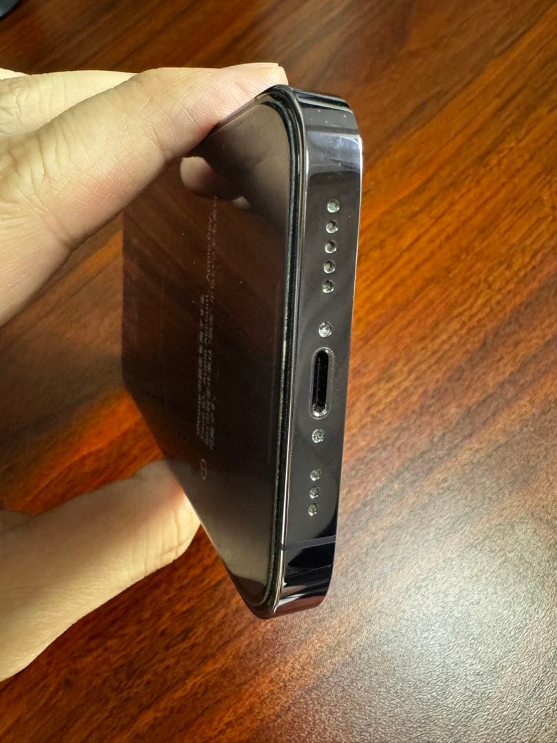 【値下げ】【美品】iPhone 14 Pro ディープパープル 本体