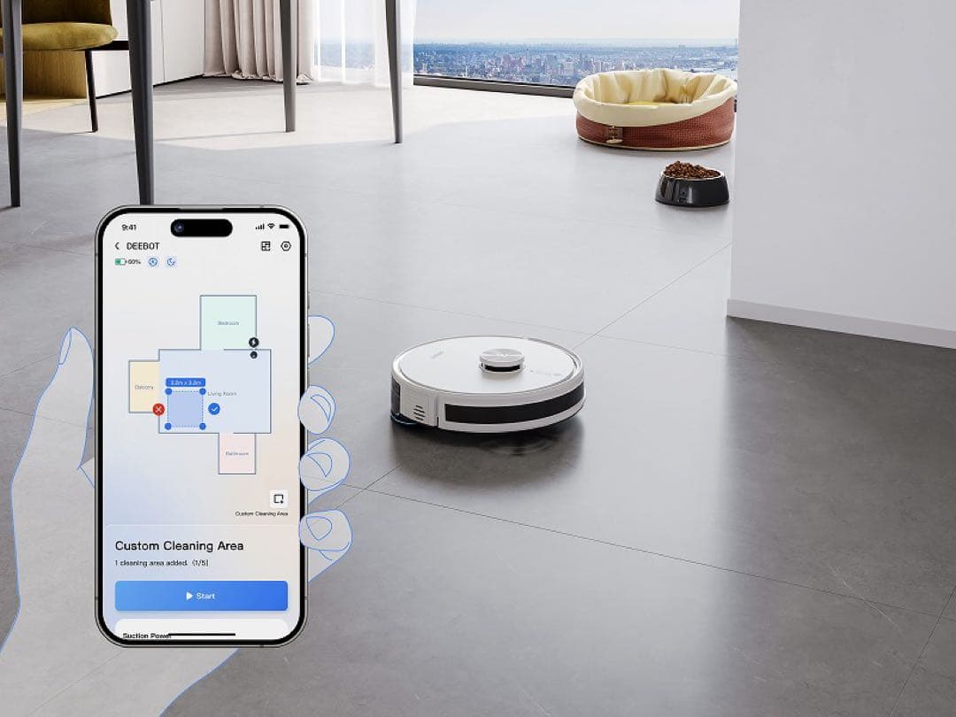 【新品部品付】 DEEBOT OZMO 900ロボット掃除機【高機能】